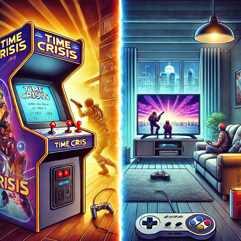 Mengulas Time Crisis Dari Arena Arcade ke Konsol Ikonik